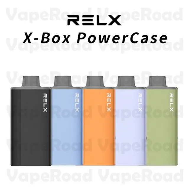 RELX 悅刻 X-Box PowerCase 換彈式｜約 16000 口・輕量質感・經典老牌商品圖片