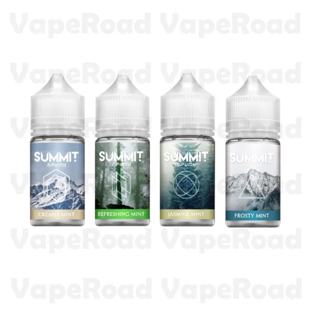 SUMMIT 薄荷系列煙油（30ml）｜清新薄荷香・不甜不膩・涼感順口 (30)