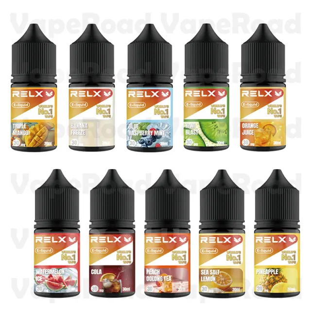 RELX 悅刻經典煙油｜老牌油廠出品・穩定口感・高人氣風味